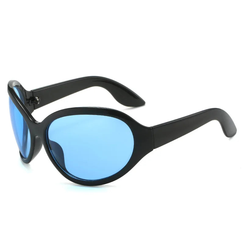 Bricql Eclipse – Y2K Punk Oval Sunglasses