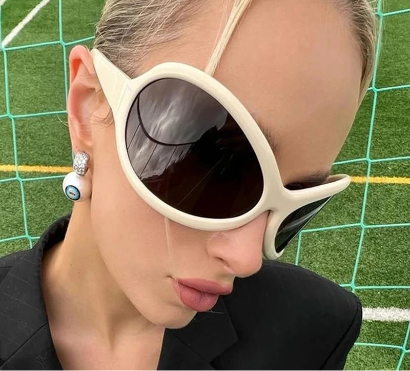 Bricql Eclipse – Y2K Punk Oval Sunglasses