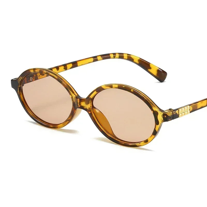 Bricql Noir – Y2K Retro Micro Oval Sunglasses