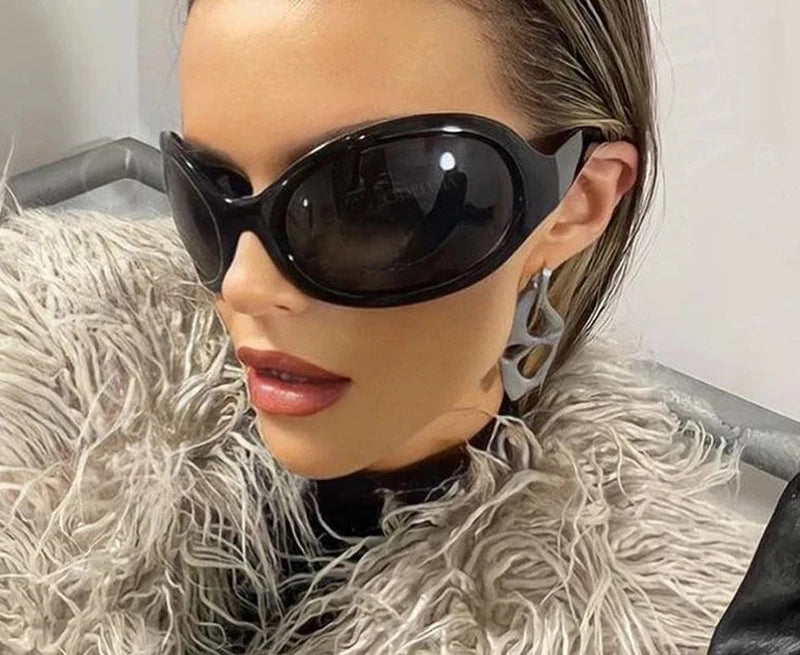 Bricql Eclipse – Y2K Punk Oval Sunglasses