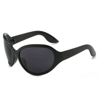 Bricql Eclipse – Y2K Punk Oval Sunglasses